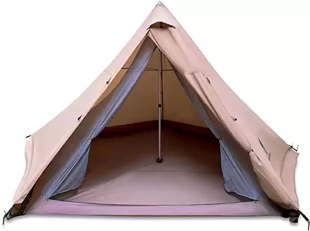 GEERTOP Teepee Tent - One Pole Easy Set Up Tent
