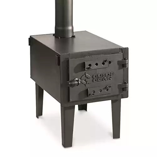 Guide Gear Outdoor Wood Burning Stove with Chimney