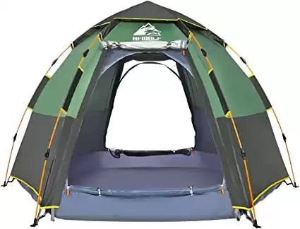 Hewolf Instant Cabin Tent - Easy Quick Setup