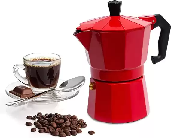 Mixpresso Aluminum Moka stove coffee maker